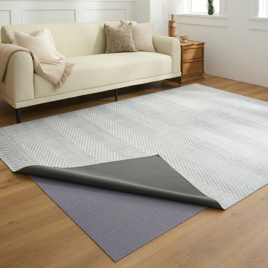 Rug – Diagonal Subtle – Pearl Grey