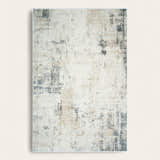 Rug – Distressed Marble – Pearl Grey