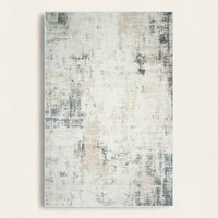 Rug – Distressed Marble – Pearl Grey