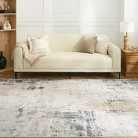 Rug – Distressed Marble – Pearl Grey