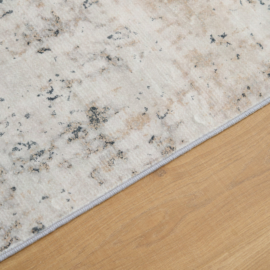 Rug – Distressed Marble – Pearl Grey