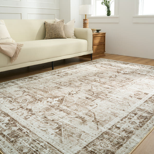 Rug – Distressed Persian – Bouclé Sand