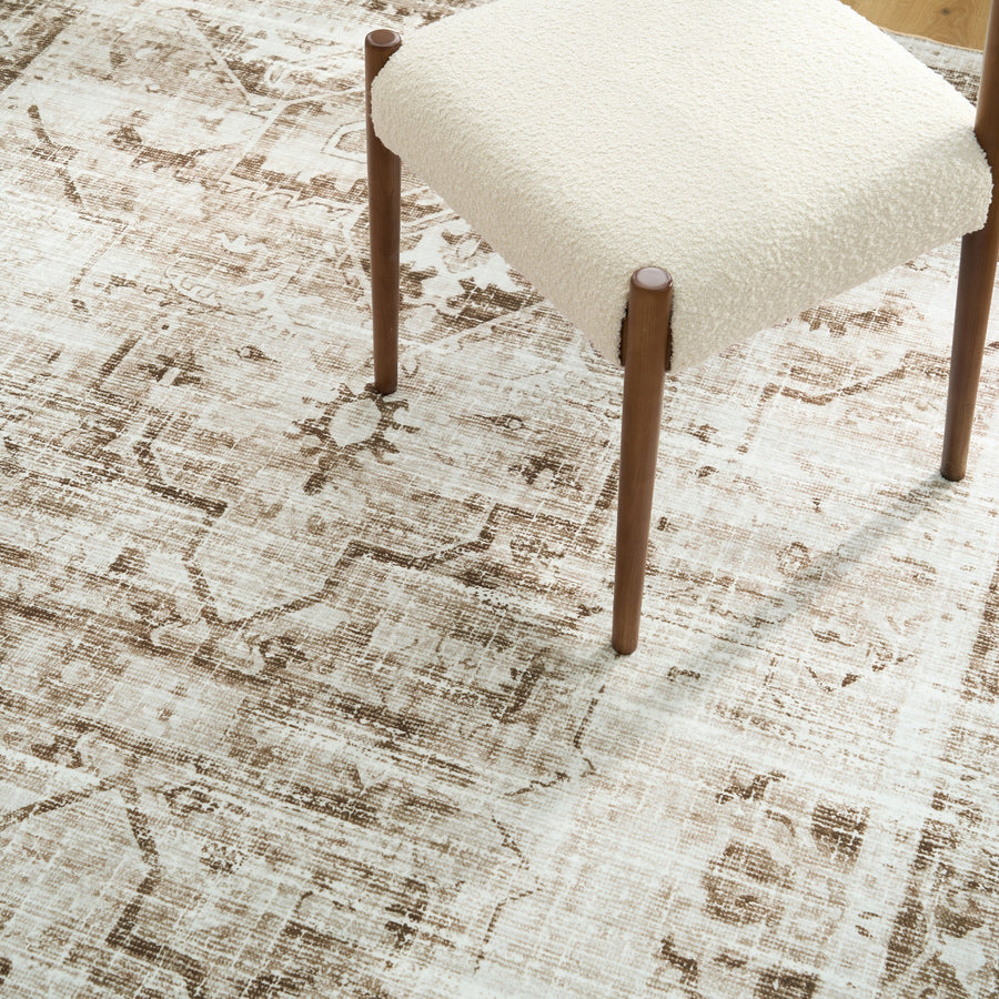 Rug – Distressed Persian – Bouclé Sand
