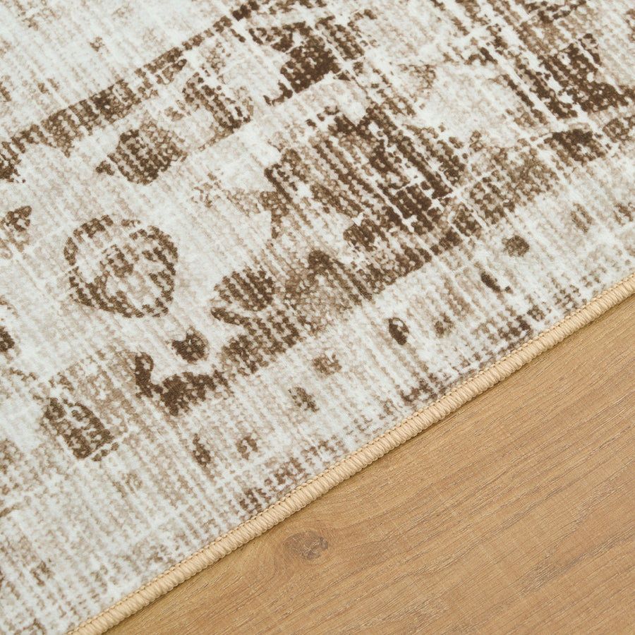 Rug – Distressed Persian – Bouclé Sand