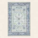 Rug – Distressed Persian – Sky Mist