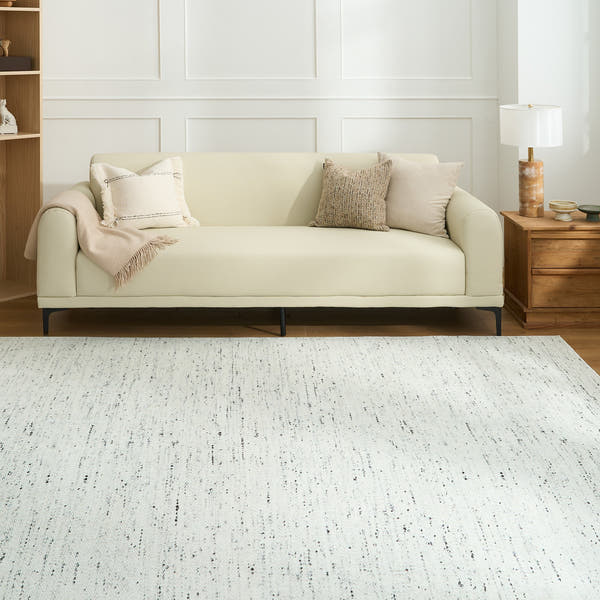 Rug – Distressed Weave – Ivory Cream