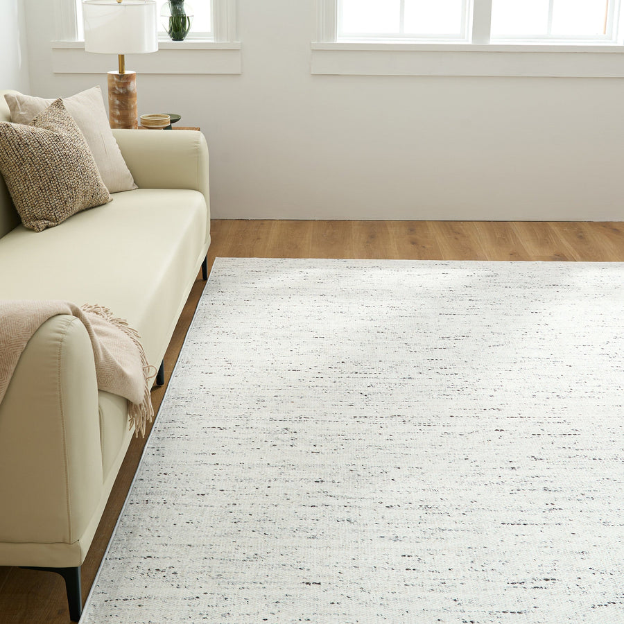 Rug – Distressed Weave – Ivory Cream