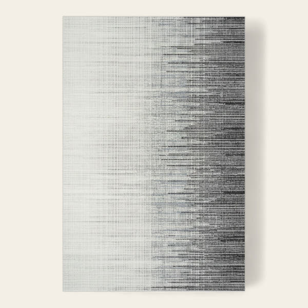 Rug – Gradient Stripe – Charcoal