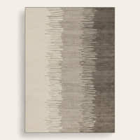 Rug – Gradient Stripe – Pearl Grey