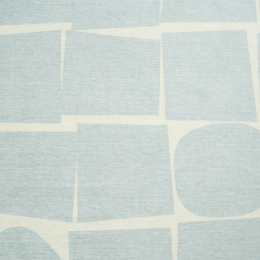 Rug – Grid Abstract – Sky Mist