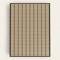 Rug – Grid Dot – Bouclé Sand