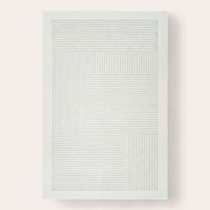 Rug – Linear Stripe – Ivory Cream