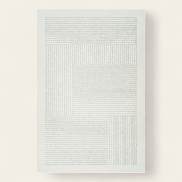 Rug – Linear Stripe – Ivory Cream