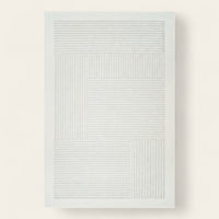 Rug – Linear Stripe – Ivory Cream