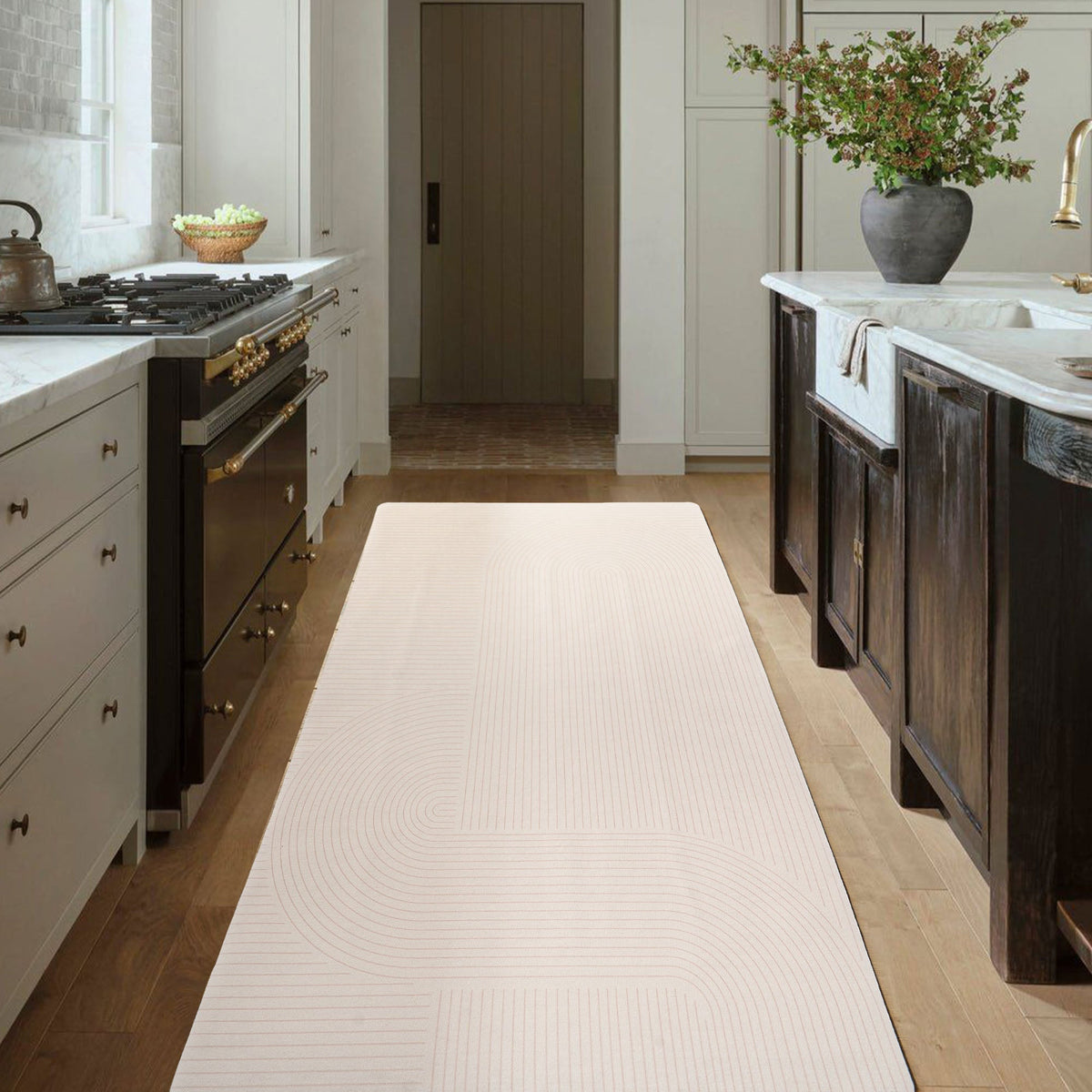 Rug – Minimal Arch – Pearl Grey