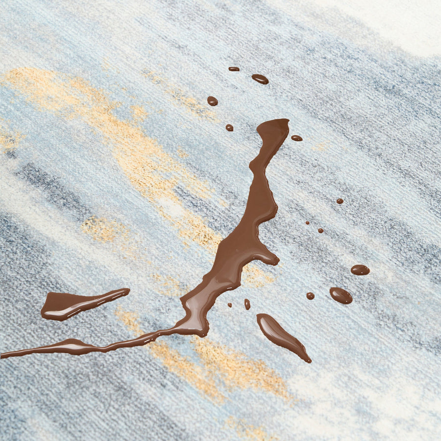 Rug – Misty Gold – Pearl Grey