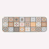 Rug – Moroccan Tile Print – Multicolor