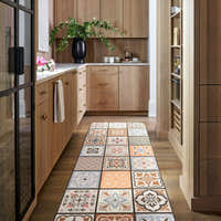 Rug – Moroccan Tile Print – Multicolor