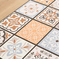 Rug – Moroccan Tile Print – Multicolor