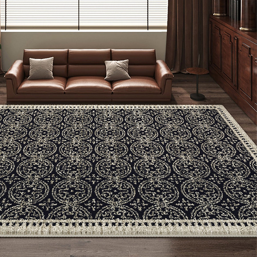 Rug – Ornate Border – Sage Mist