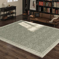 Rug – Ornate Border – Sage Mist