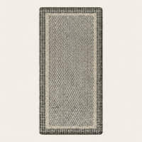 Rug – Pebble Bordered – Warm Stone