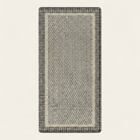 Rug – Pebble Bordered – Warm Stone