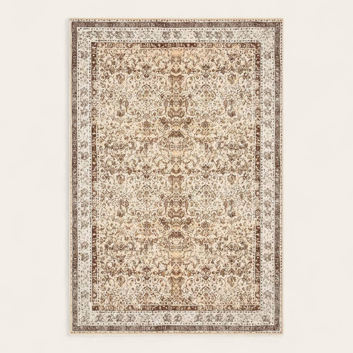 Rug – Persian Print – Bouclé Sand