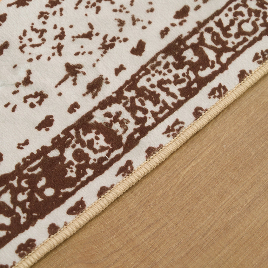Rug – Persian Print – Bouclé Sand