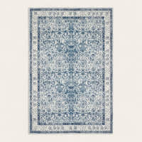Rug – Persian Print – Stormy Blue