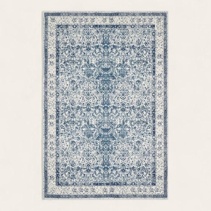 Rug – Persian Print – Stormy Blue