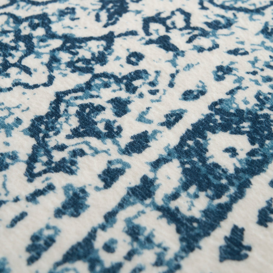 Rug – Persian Print – Stormy Blue