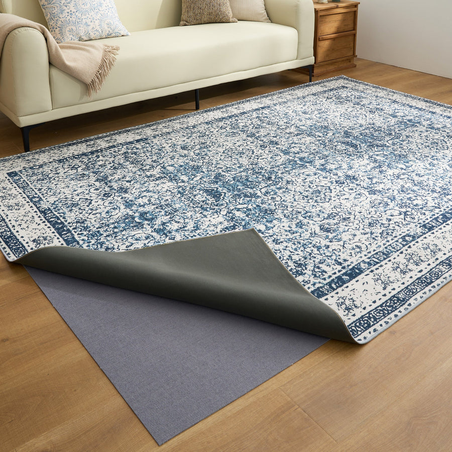 Rug – Persian Print – Stormy Blue