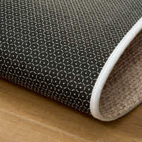 Rug – Plain Weave Bordered – Bouclé Sand