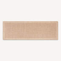 Rug – Plain Weave Bordered – Bouclé Sand