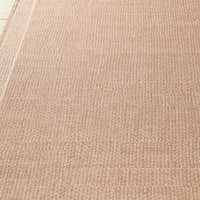 Rug – Plain Weave Bordered – Bouclé Sand