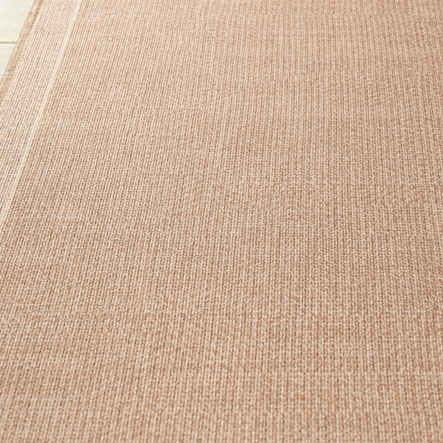 Rug – Plain Weave Bordered – Bouclé Sand