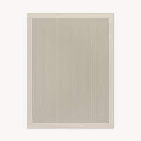 Rug – Striped Pattern – Ivory Cream