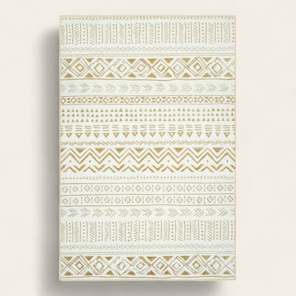 Rug – Tribal Aztec – Bouclé Sand