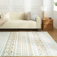 Rug – Tribal Aztec – Bouclé Sand