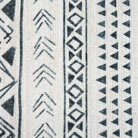Rug – Tribal Stripe Print – Ivory Cream