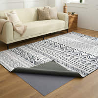 Rug – Tribal Stripe Print – Ivory Cream