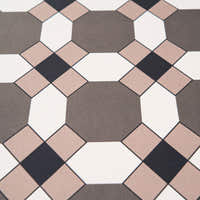 Rug – Vintage Tile – Charcoal