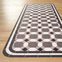 Rug – Vintage Tile – Charcoal