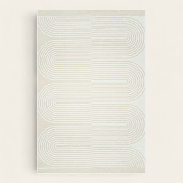 Rug – Wave Arch – Ivory Cream