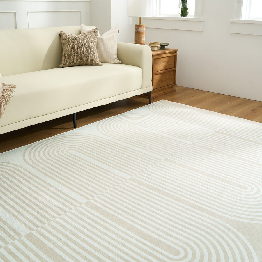 Rug – Wave Arch – Ivory Cream