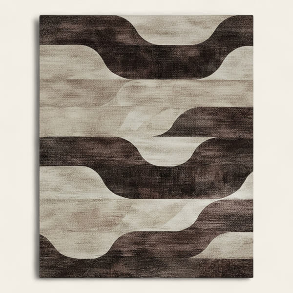 Rug – Wave Drift – Cocoa