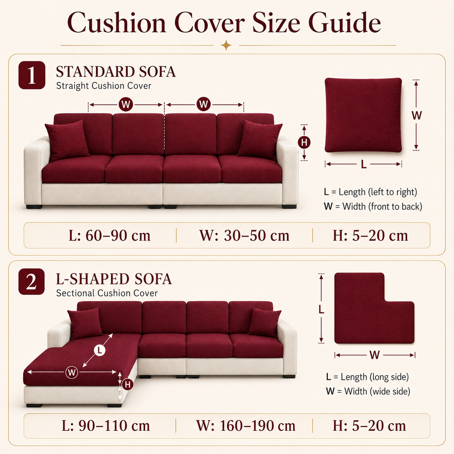 Sofa Cushion Covers