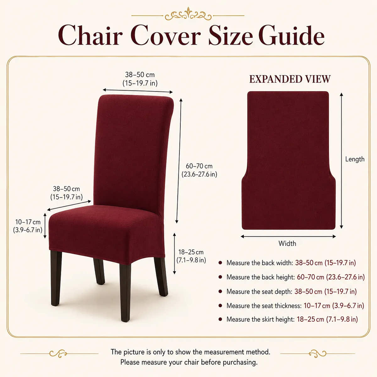 One fit, every chair at the table.