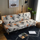 Sofa Bed Cover – Abstract Landscape – Ivory Cream